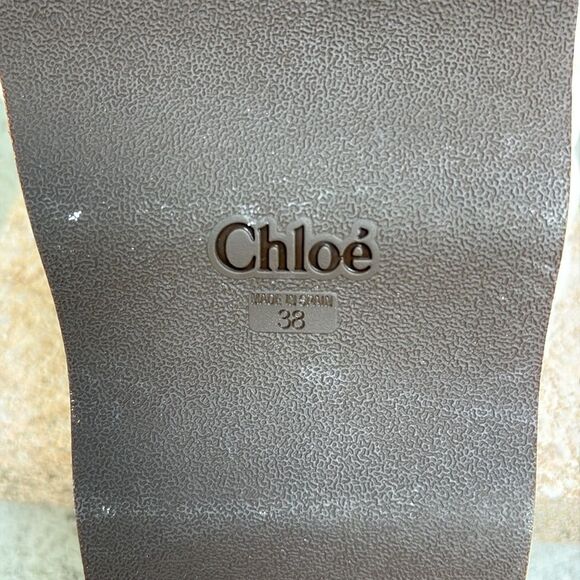 Chloe braided wavy slide sandals - Picture 8 of 9